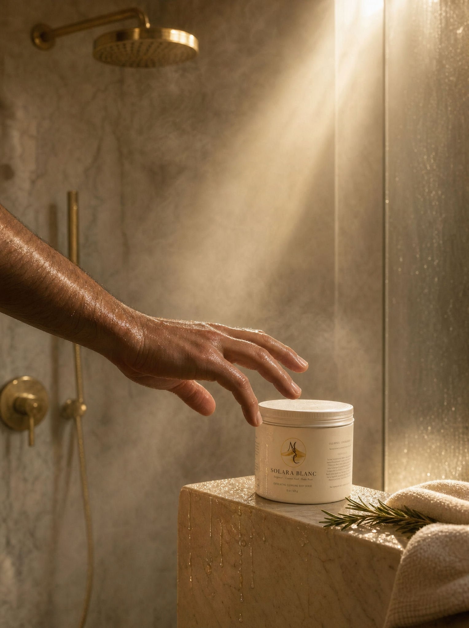 Solara Blanc — Exfoliating Cleansing Scrub