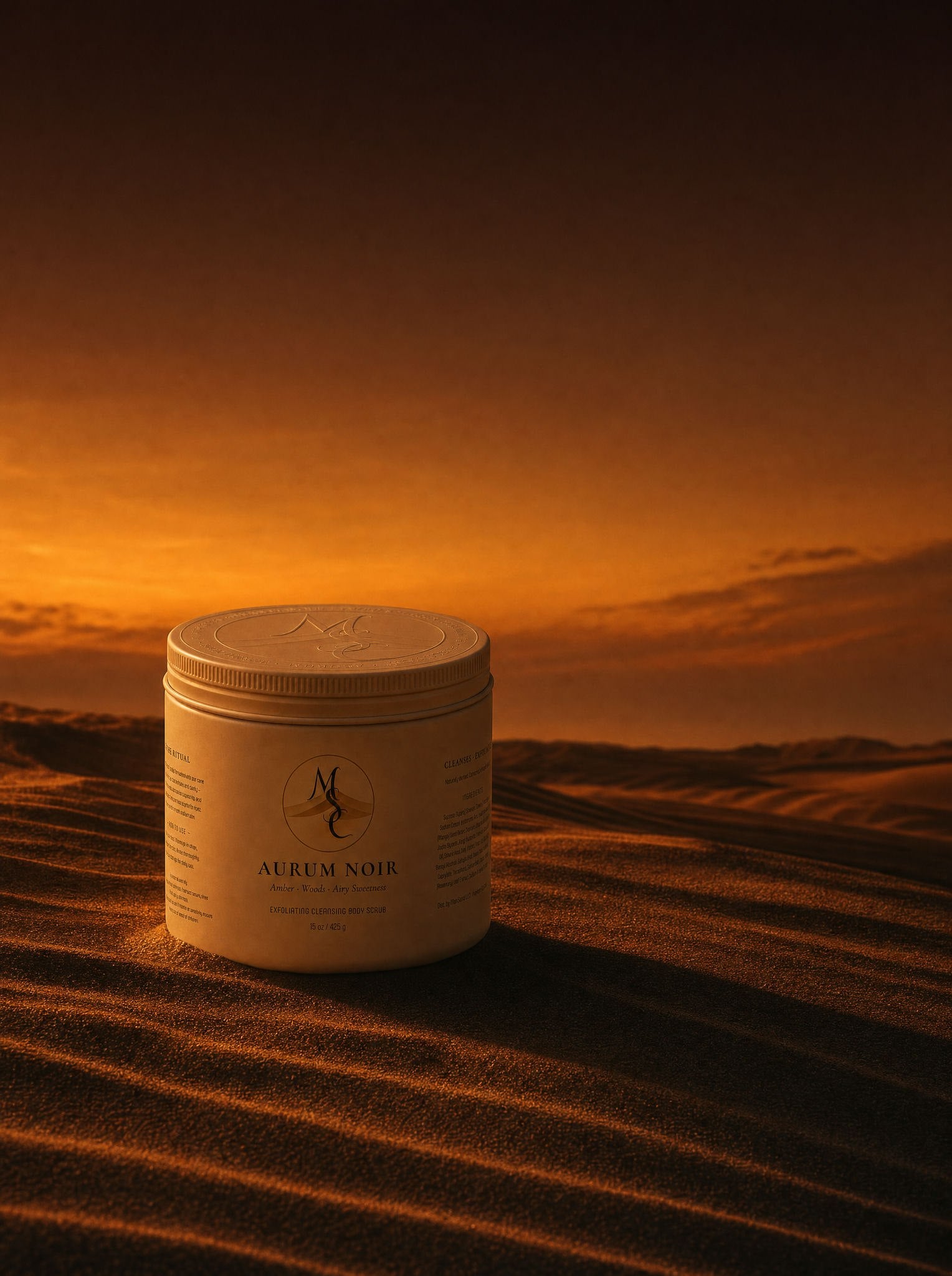 Aurum Noir — Exfoliating Cleansing Scrub