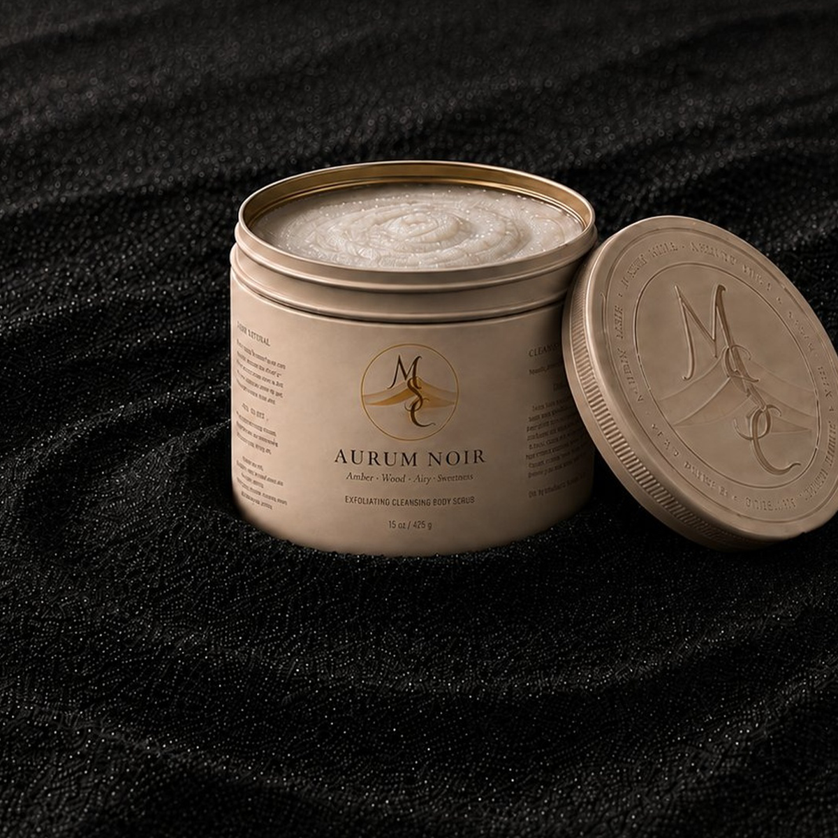Aurum Noir — Exfoliating Cleansing Scrub