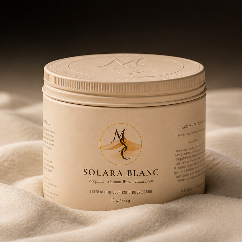 Solara Blanc — Exfoliating Cleansing Scrub