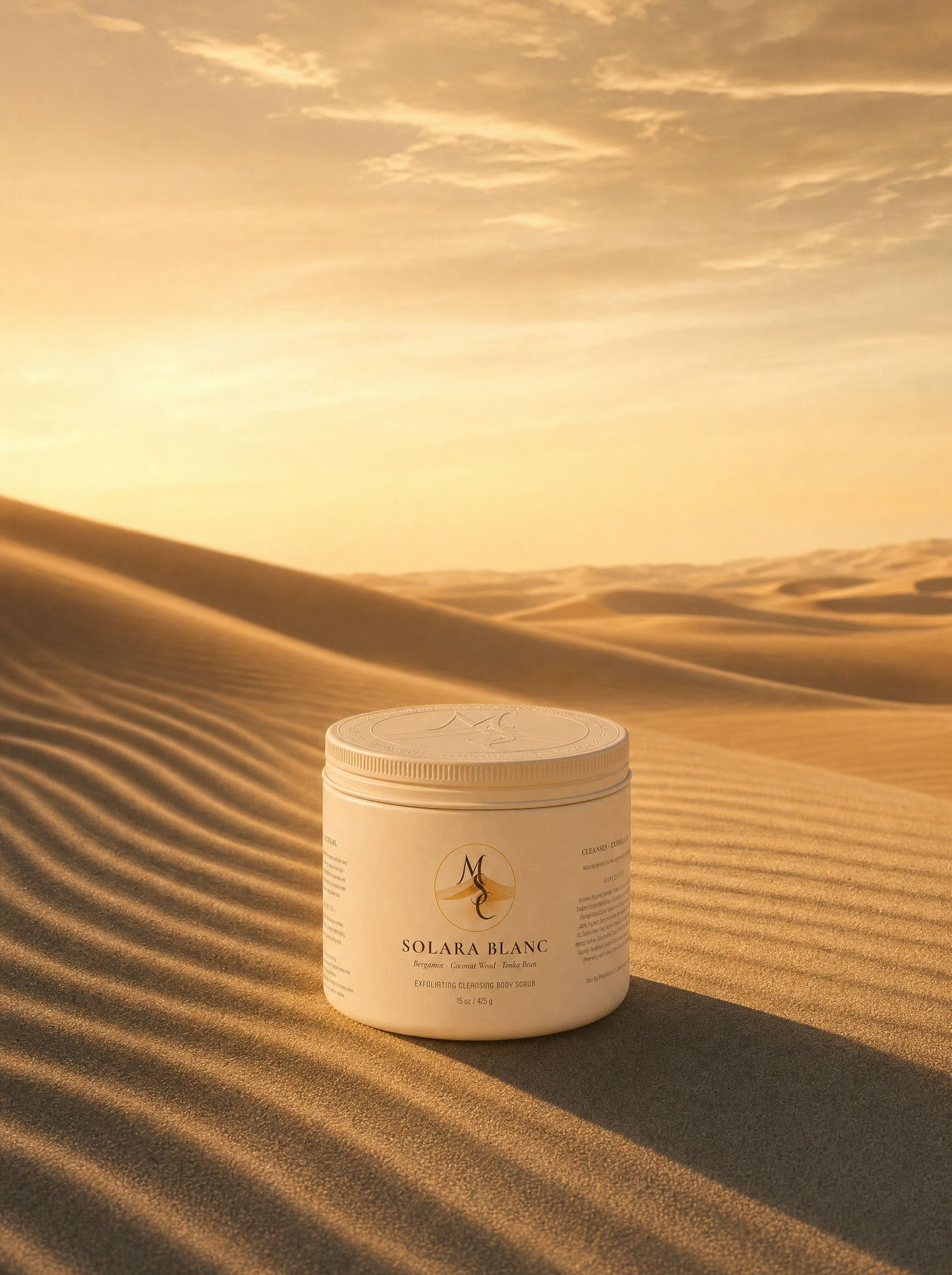 Solara Blanc — Exfoliating Cleansing Scrub
