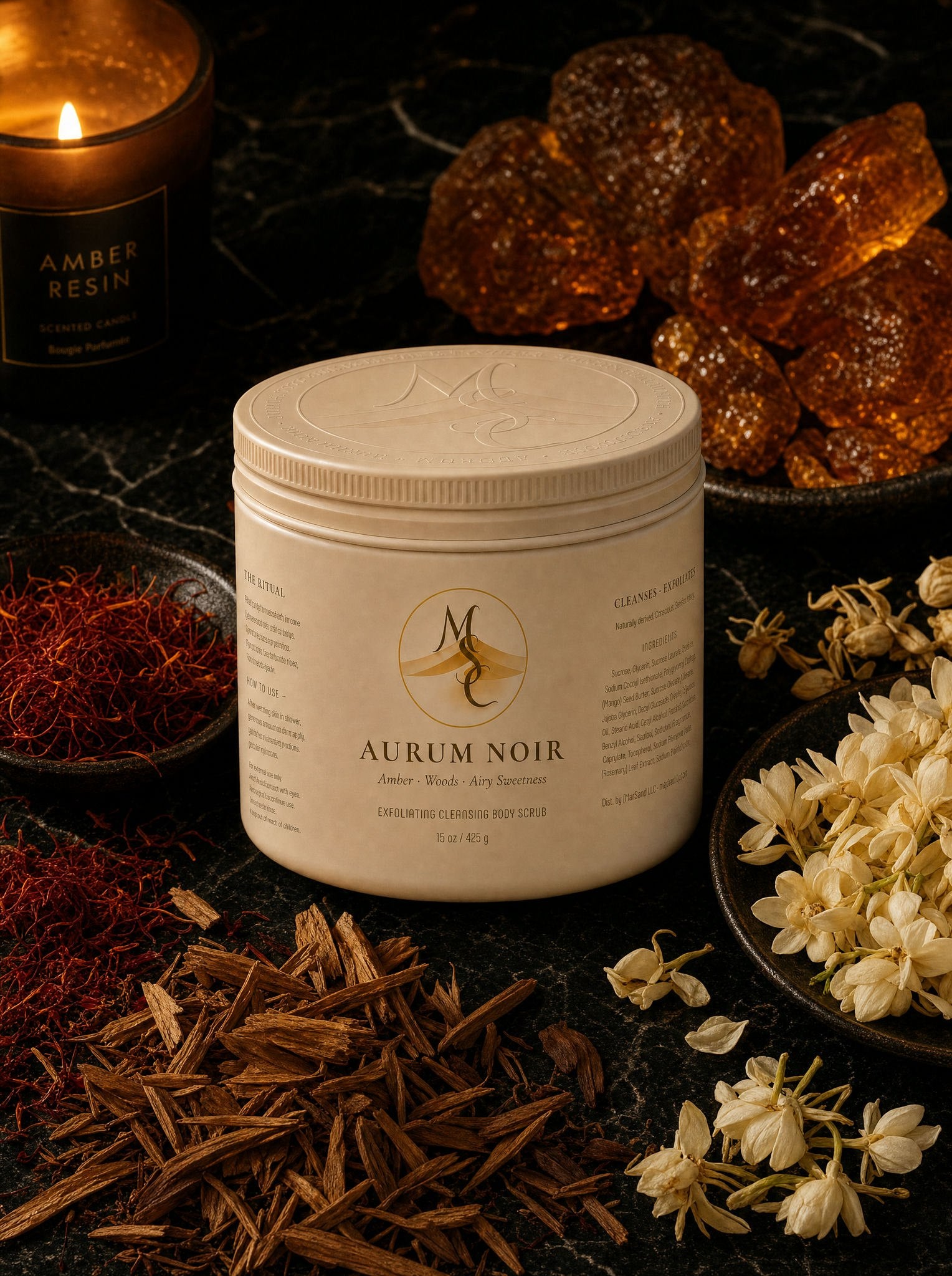 Aurum Noir — Exfoliating Cleansing Scrub
